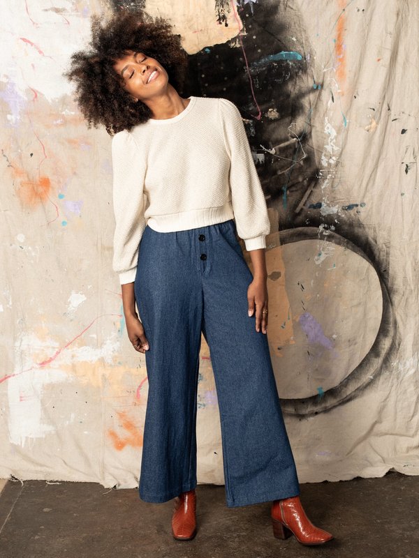 OPEN PLAN Dotori Knit Top OPEN PLAN Dotori Knit Top