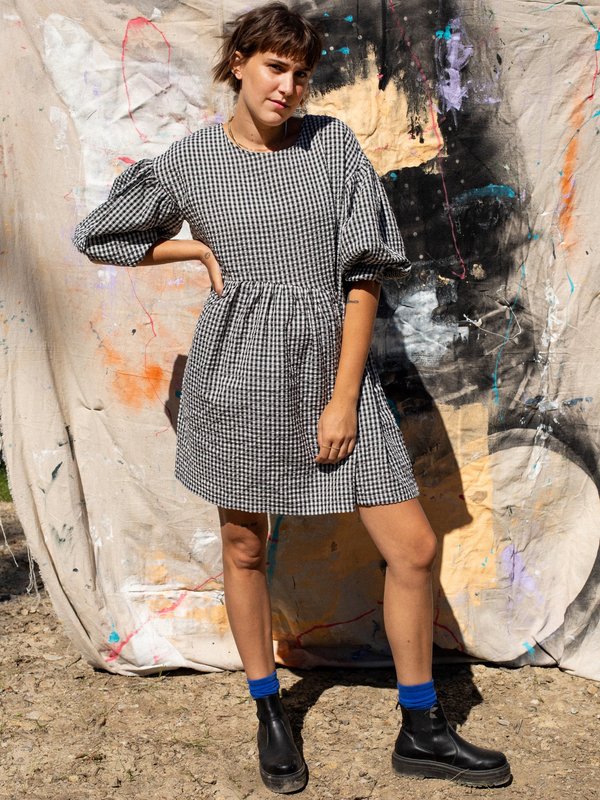 Et Tigre Gingham Jayme Dress Et Tigre Gingham Jayme Dress