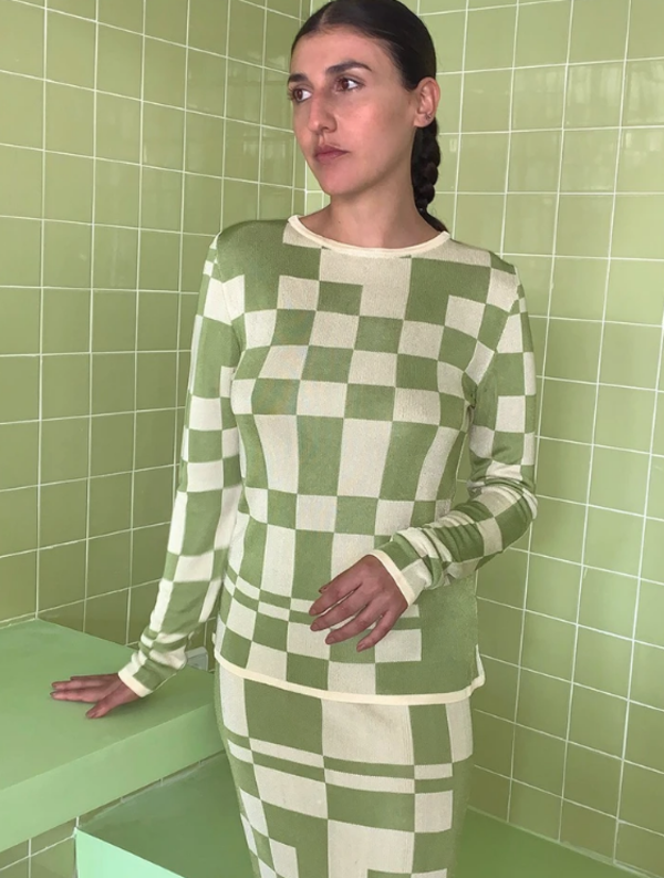 Paloma Wool El Valle Knit - Green Paloma Wool El Valle Knit - Green