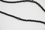 Pre-loved Beaded Skull Charm Necklace - Black - Thumbnail 3
