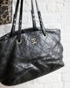 [pre-loved] Chanel On The Road Shopping Tote Bag - Black - Thumbnail 2