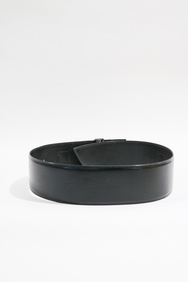 Oscar de la Renta Alligator Trim Waist Belt Oscar de la Renta Alligator Trim Waist Belt