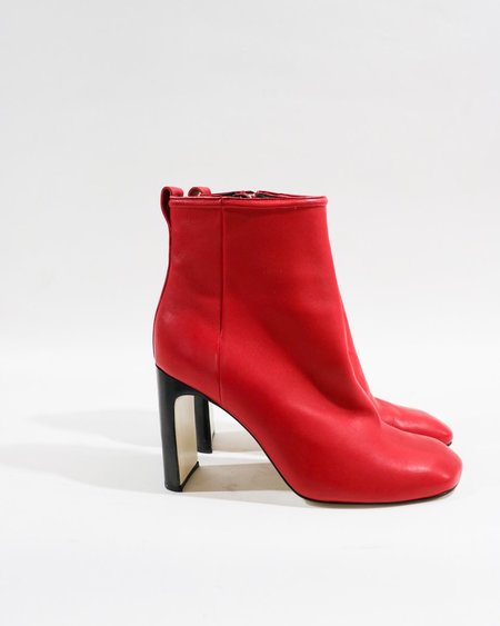 rag and bone red boots