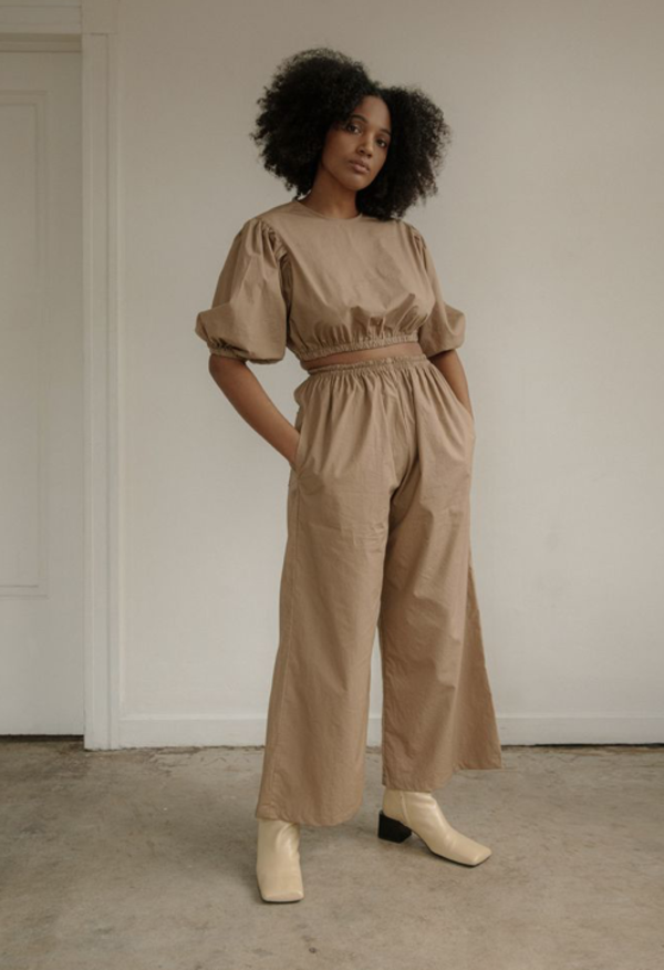 Bohème Goods Base Trouser - Latte Bohème Goods Base Trouser - Latte