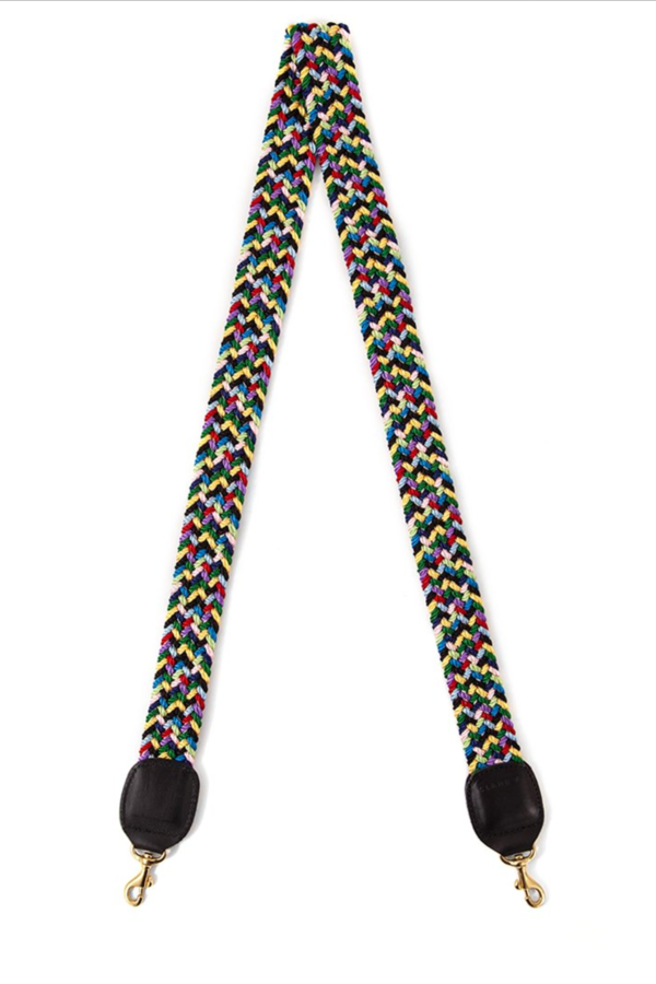 Clare V. Crossbody Strap - Multi Webbing Clare V. Crossbody Strap - Multi Webbing