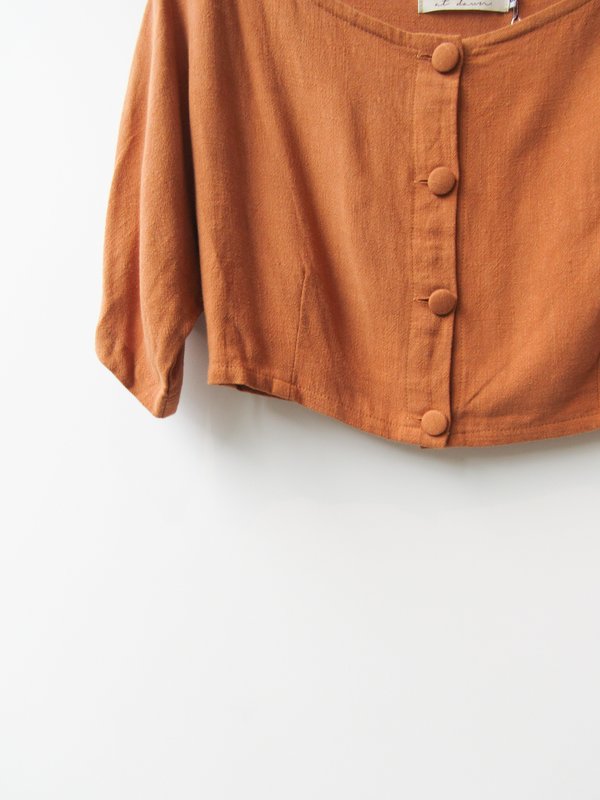 at Dawn. Cropped Dolman - Hazel at Dawn. Cropped Dolman - Hazel