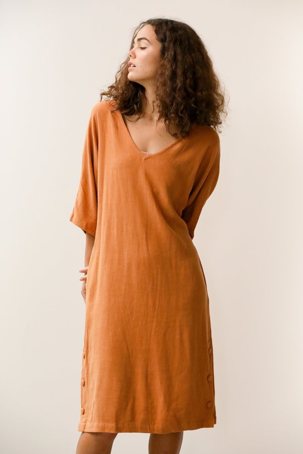 at Dawn. Kimono Midi Dress - Hazel at Dawn. Kimono Midi Dress - Hazel