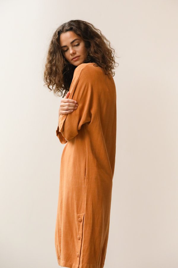 at Dawn. Kimono Midi Dress - Hazel at Dawn. Kimono Midi Dress - Hazel
