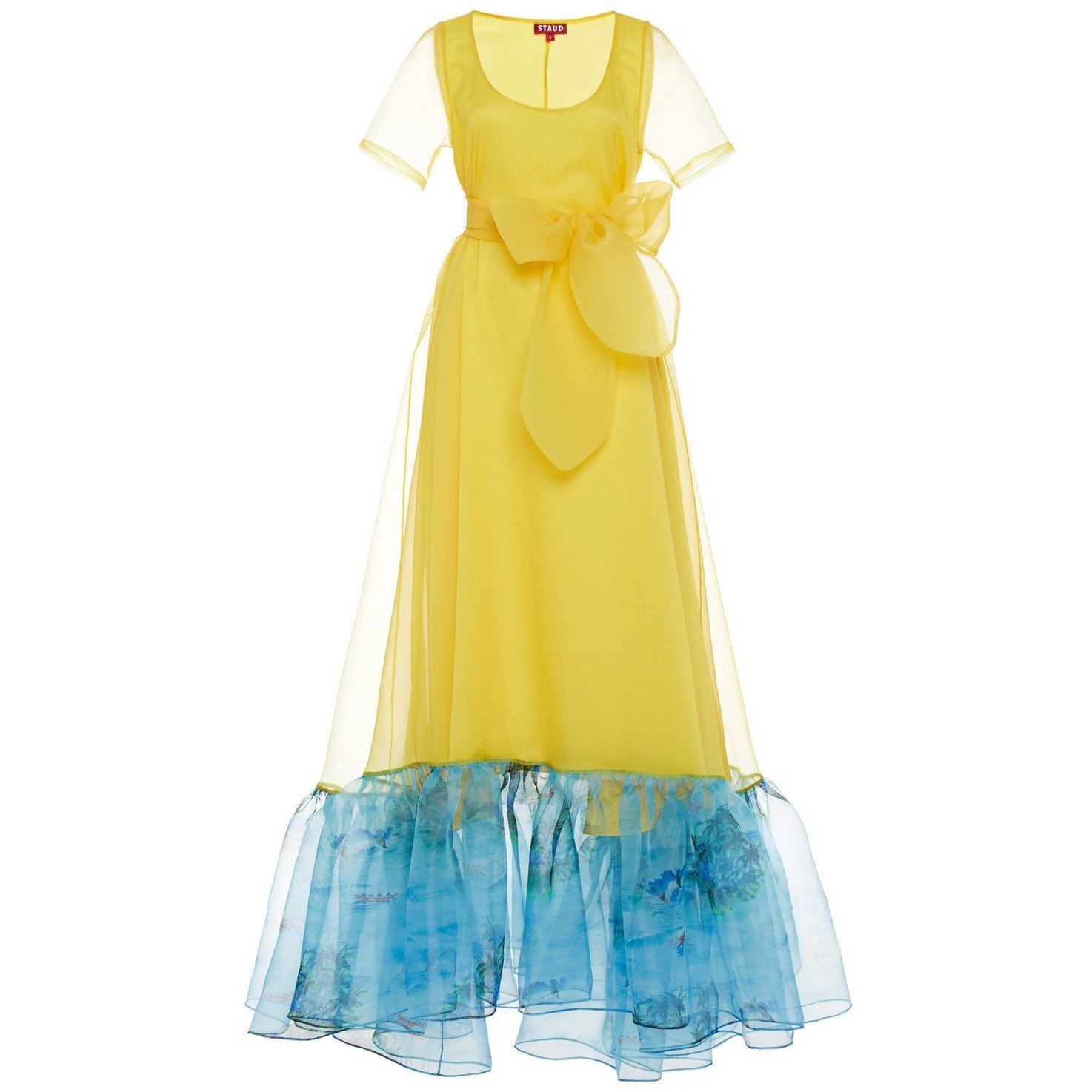 Staud Hala Dress - Yellow | Garmentory