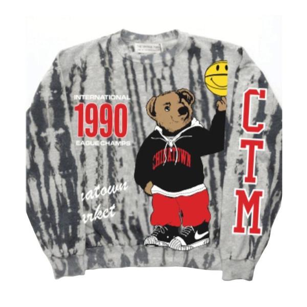 Smiley Champions Varsity Brea Crewneck 'Grey' Smiley Champions Varsity Brea Crewneck 'Grey'
