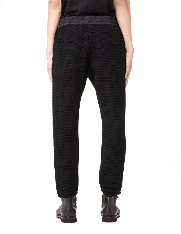 Avialae Zip detail sweatpants - Black Avialae Zip detail sweatpants - Black