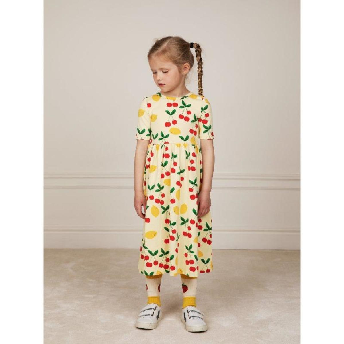 mini rodini cherry dress Mini Rodini Cherry Woven LS Dress