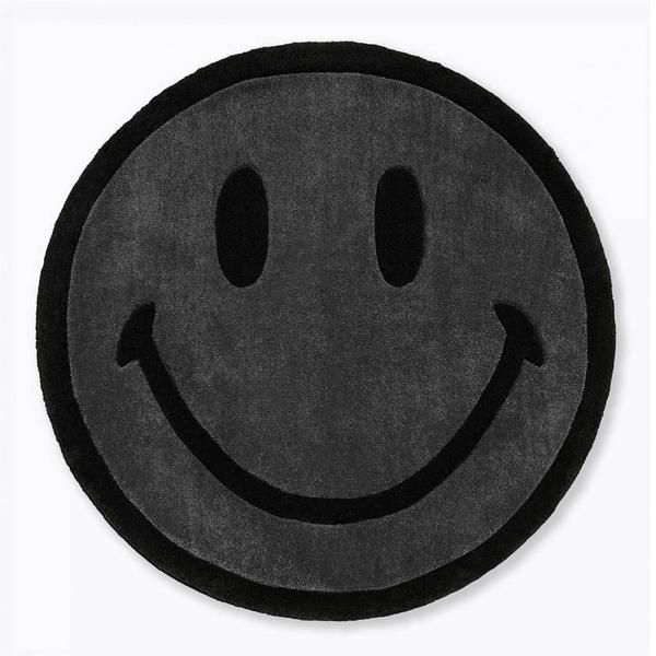 Smiley Rug 'Black' Smiley Rug 'Black'