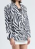 Ann Andelman Print Oversized Blazer - Zebra - Thumbnail 2