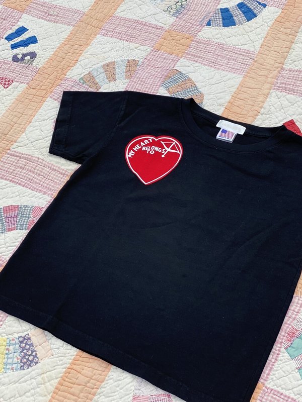 Carleen My Heart Belongs To Tee - Red Heart Carleen My Heart Belongs To Tee - Red Heart