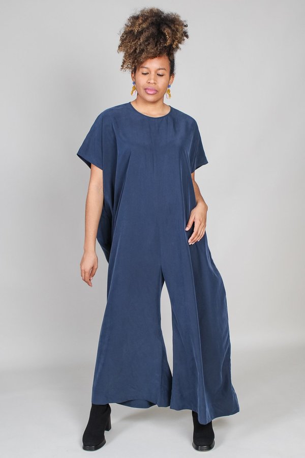 GREI. Box Jumpsuit - Navy | Garmentory