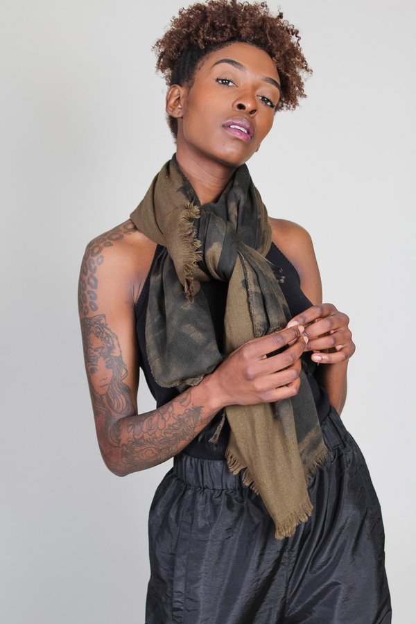 Destin Man/Quadra Scarf - Taupe Destin Man/Quadra Scarf - Taupe