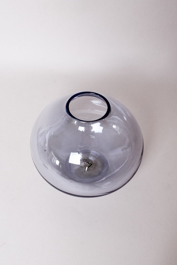 Elijah Leed Short Seed Vessel - Water Blue Elijah Leed Short Seed Vessel - Water Blue