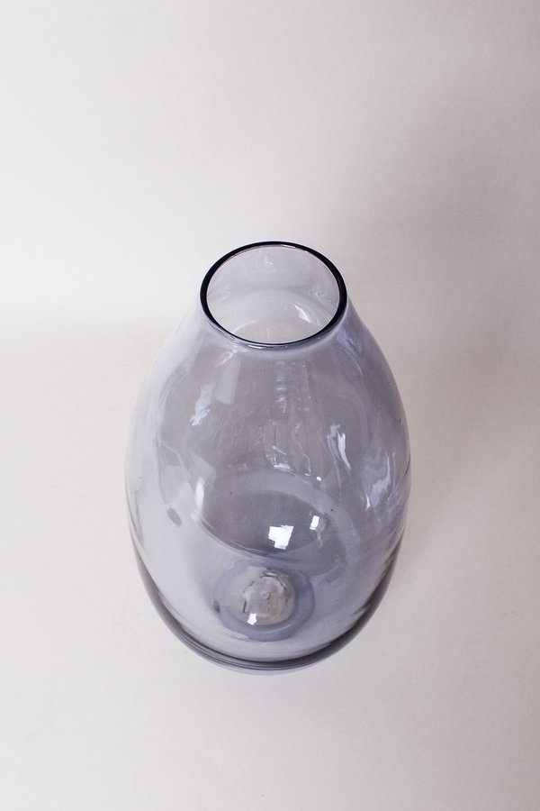 Elijah Leed Tall Seed Vessel - Water Blue Elijah Leed Tall Seed Vessel - Water Blue