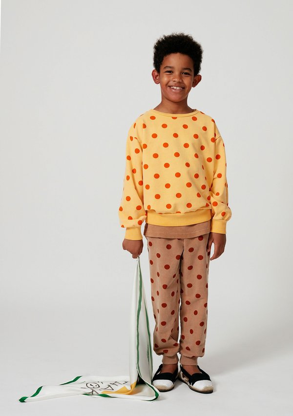 kids Weekend House Kids Dots Jogger Pant - Camel kids Weekend House Kids Dots Jogger Pant - Camel