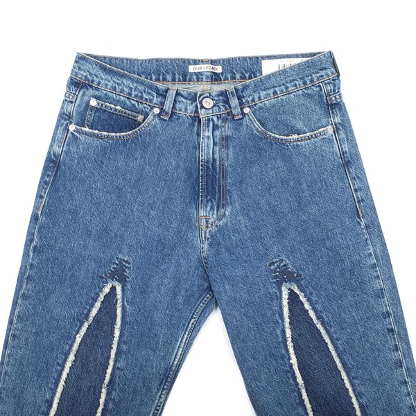 Our Legacy Third Cut - Slash Denim | Garmentory