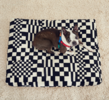 Dusen Dusen Embroidered Dog Bed - Thumbnail 4