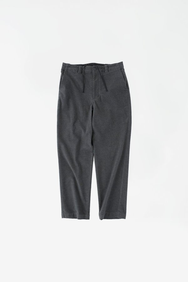 Still By Hand Moleskin easy pants - charcoal Still By Hand Moleskin easy pants - charcoal