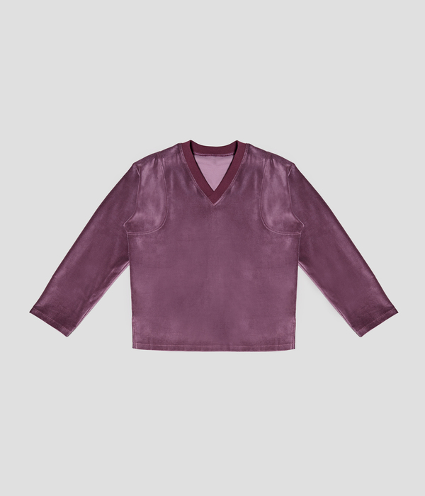 Unisex Carter Young Varsity Sweater - English Rose Unisex Carter Young Varsity Sweater - English Rose