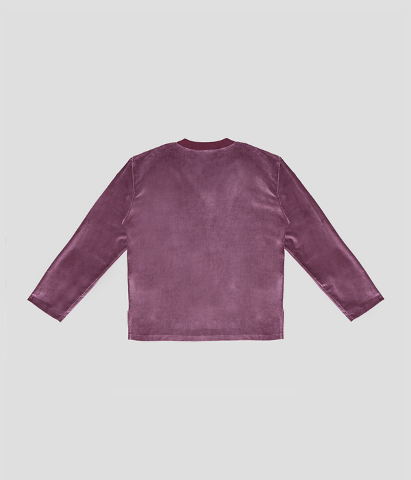 Unisex Carter Young Varsity Sweater - English Rose Unisex Carter Young Varsity Sweater - English Rose