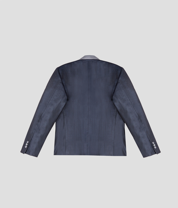 Unisex Carter Young Tuxedo Jacket - Ink/Reverse Denim Unisex Carter Young Tuxedo Jacket - Ink/Reverse Denim