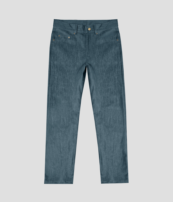 Unisex Carter Young 5 Pocket Jean - Jade Blue Unisex Carter Young 5 Pocket Jean - Jade Blue