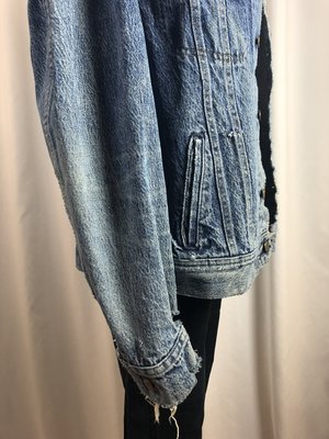 Vintage Lee Acid Wash Denim Jacket - acid wash denim Vintage Lee Acid Wash Denim Jacket - acid wash denim