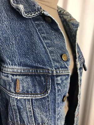 Vintage Lee Acid Wash Denim Jacket - acid wash denim Vintage Lee Acid Wash Denim Jacket - acid wash denim