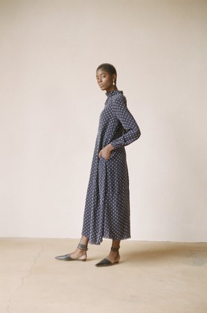 Maria Stanley JORDAN DRESS - dotted navy Maria Stanley JORDAN DRESS - dotted navy