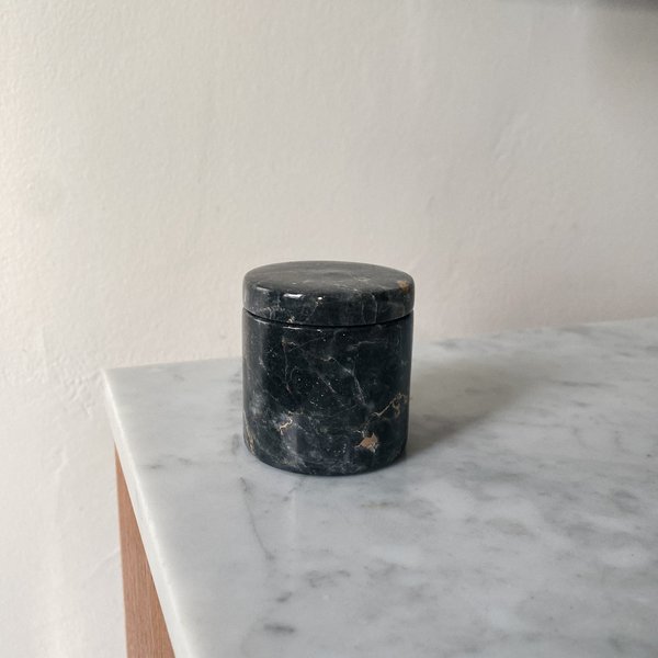 Tarin Thomas Marble Ring Box - Grey Tarin Thomas Marble Ring Box - Grey