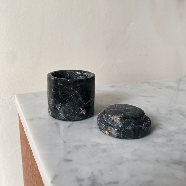 Tarin Thomas Marble Ring Box - Grey Tarin Thomas Marble Ring Box - Grey