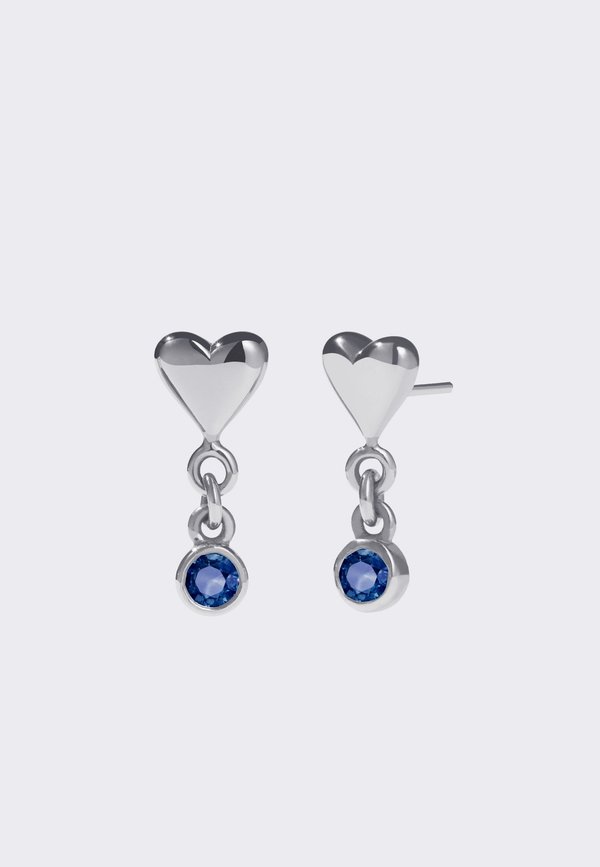 Meadowlark Camille Stud Earrings - silver/dark blue sapphire Meadowlark Camille Stud Earrings - silver/dark blue sapphire