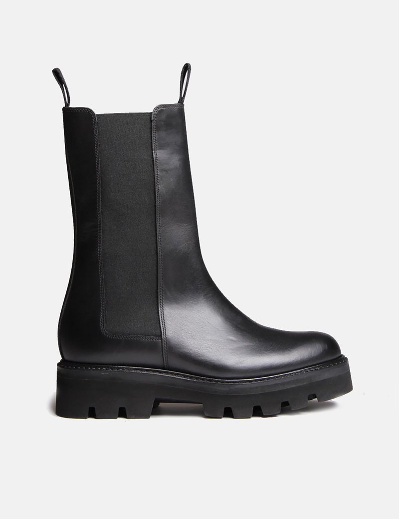 Womens Grenson Dorris Chelsea Boot Black Garmentory