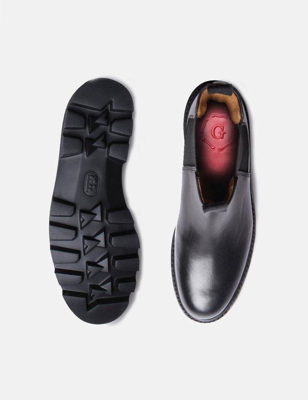 Womens Grenson Dorris Chelsea Boot Black Garmentory