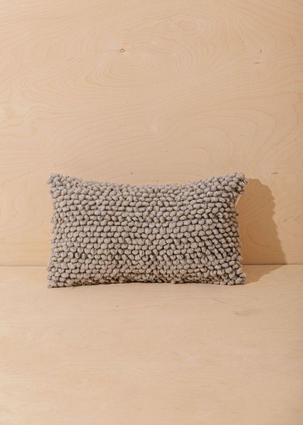 Territory Nube Lumbar Pillow Cover - Grey Territory Nube Lumbar Pillow Cover - Grey