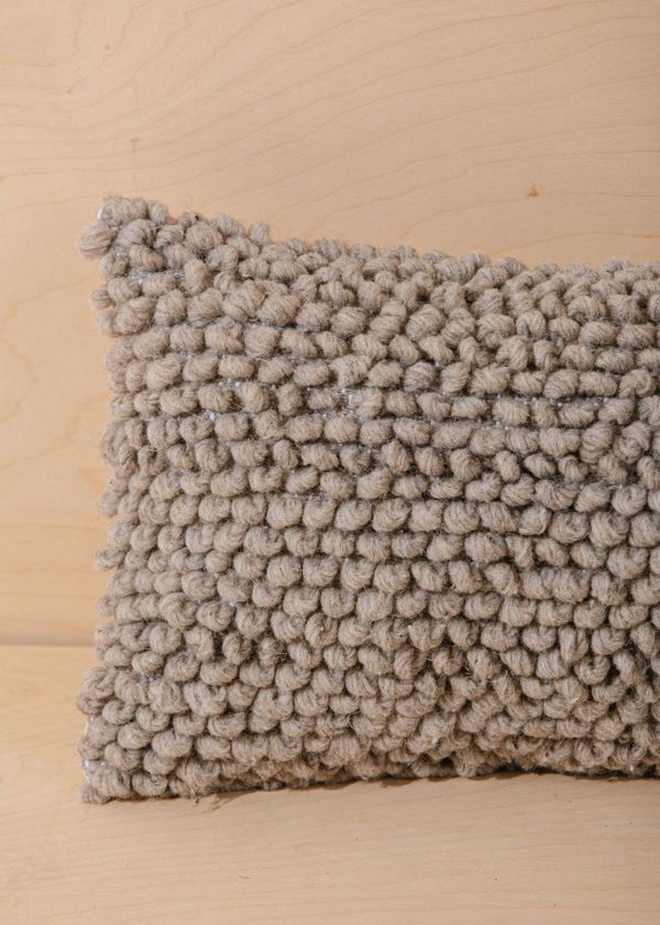 Territory Nube Lumbar Pillow Cover - Grey Territory Nube Lumbar Pillow Cover - Grey