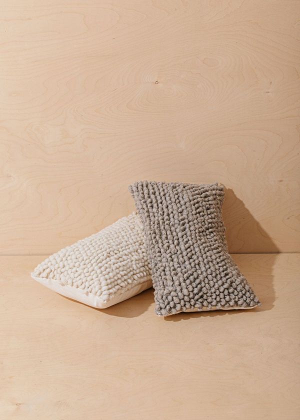 Territory Nube Lumbar Pillow Cover - Grey Territory Nube Lumbar Pillow Cover - Grey