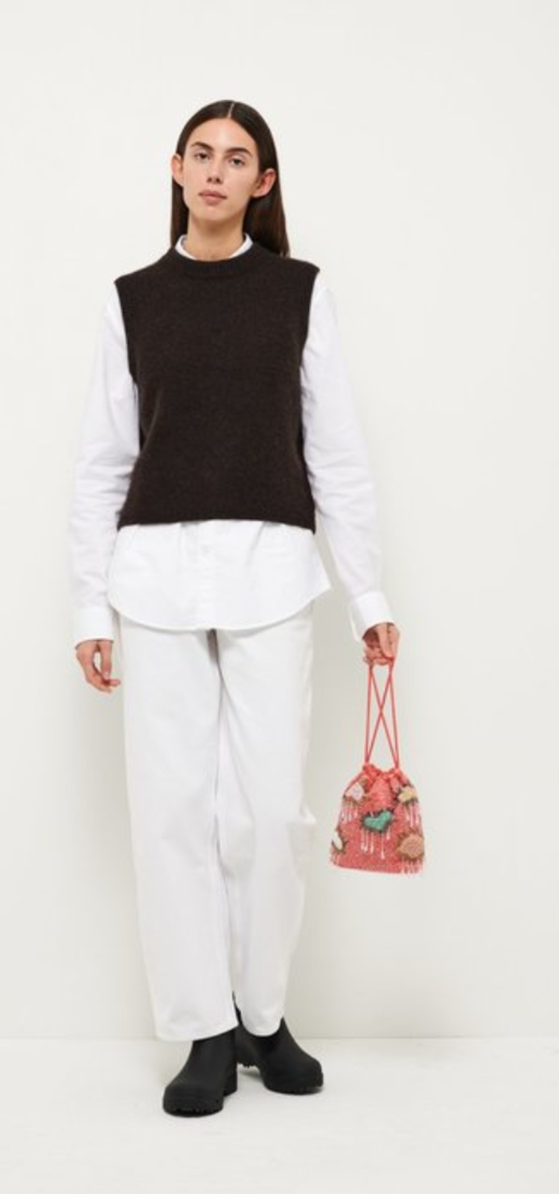 HVISK Cloud Beaded Pouch | Garmentory