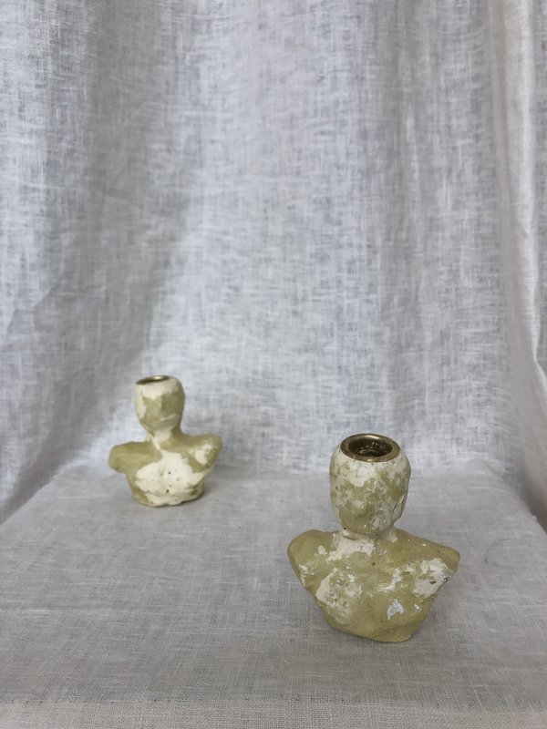 LUCERNA CANDLESTICK HOLDERS - SAND LUCERNA CANDLESTICK HOLDERS - SAND