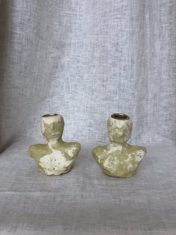 LUCERNA CANDLESTICK HOLDERS - SAND LUCERNA CANDLESTICK HOLDERS - SAND