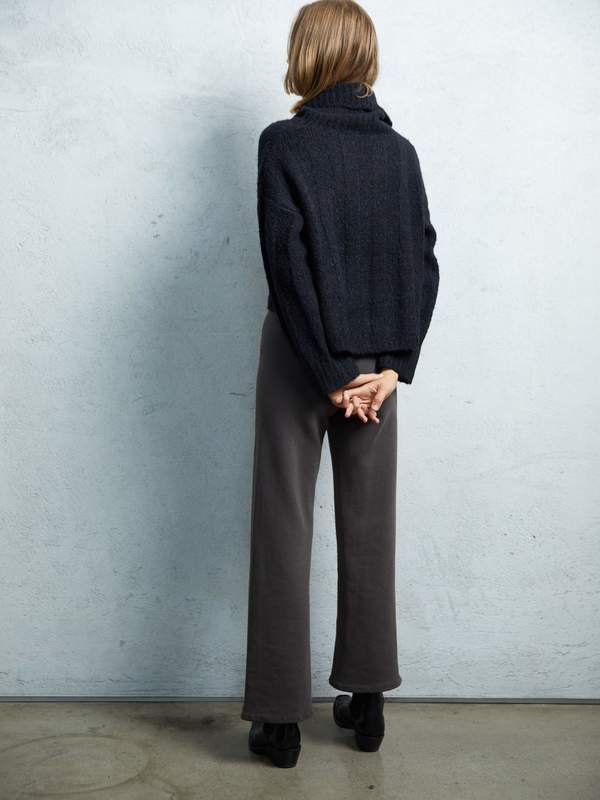 Raquel Allegra Rib Cropped Turtleneck Raquel Allegra Rib Cropped Turtleneck