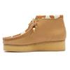 Clarks Wallabee Wedge - Tan Cow Print - Thumbnail 2
