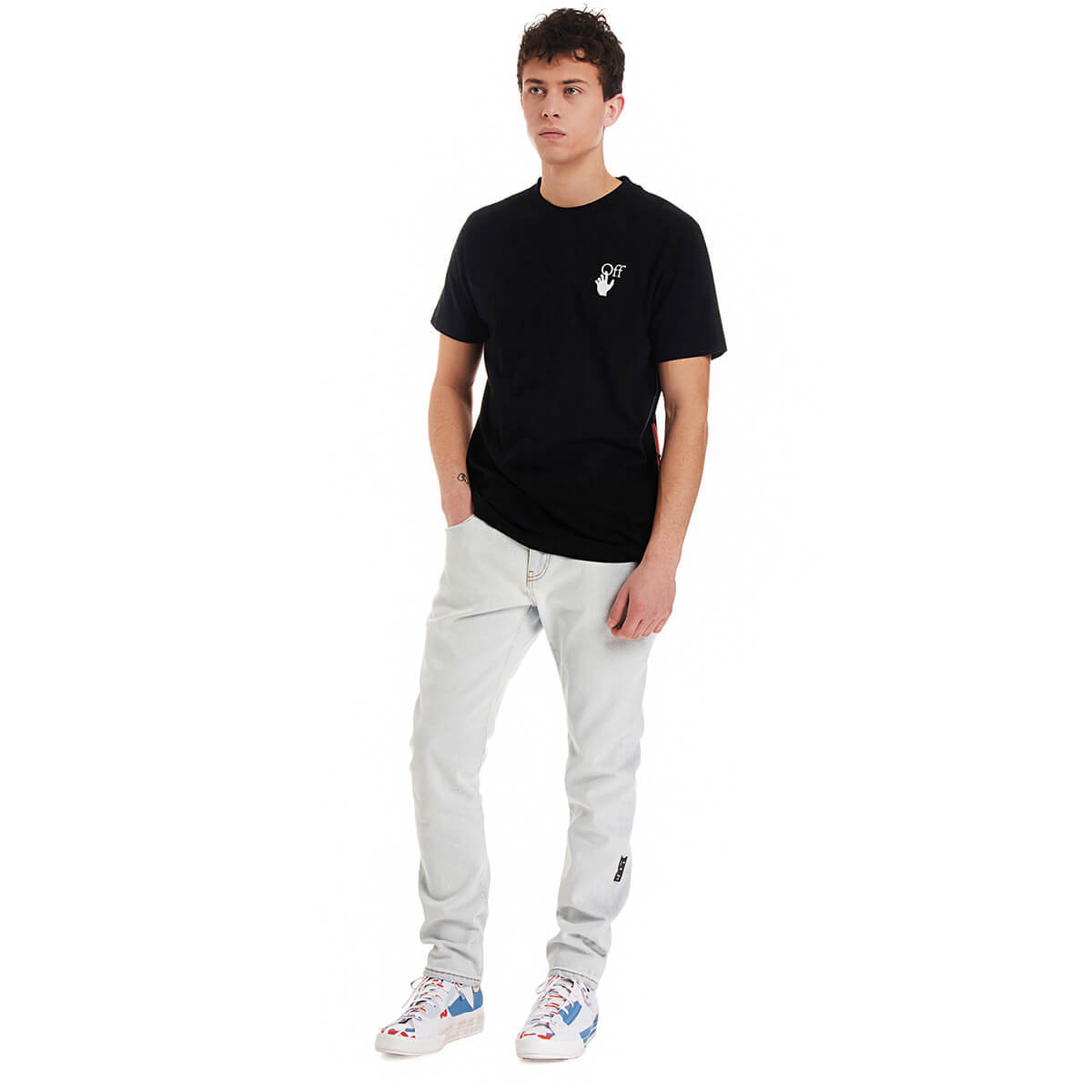 OFF-WHITE Marker tee shirt - black | Garmentory