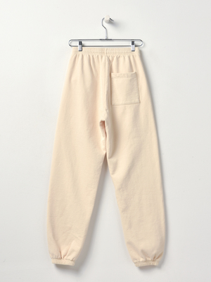 Sporty & Rich SRHWC Sweatpants - Beige/Black Sporty & Rich SRHWC Sweatpants - Beige/Black