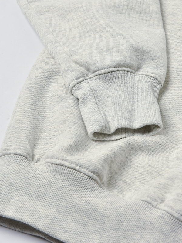 Sporty&Rich｜CREWNECKS (Athletic Club Crewneck - Heather Athletic Club Crewneck - Heather Gray/Ocean – Sporty & Rich